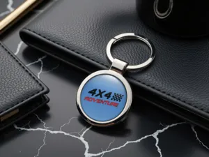 Keychain Metallic Style Premium Build